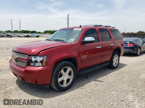 2012 Chevrolet Tahoe LS with VIN 1GNSCAE01CR227459, listed as a Copart auction lot 56353955 with 201,836 mi miles and Salvage title. Bid and sale history available at DreamBid. Image 1.
