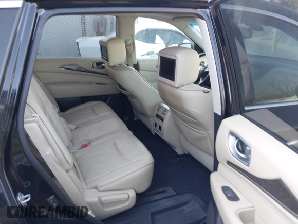 2015 Infiniti QX60 with VIN 5N1AL0MM1FC542896, listed as a IAAI auction lot 41673442 with 138,458 mi miles. Bid and sale history available at carsss.com. Image 8.