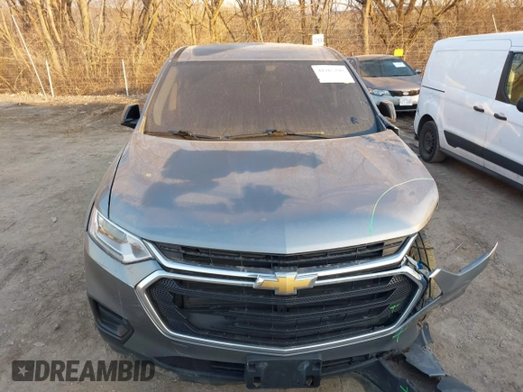 2018 Chevrolet Traverse LS with VIN 1GNERFKW1JJ234585, listed as a IAAI auction lot 41765298 with 129,086 mi miles. Bid and sale history available at carsss.com. Image 12.