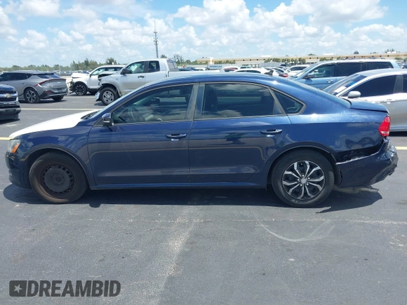2014 Volkswagen Passat S with VIN 1VWAP7A30EC025369, listed as a IAAI auction lot 42525534 with 169,000 mi miles and . Bid and sale history available at DreamBid. Image 14.