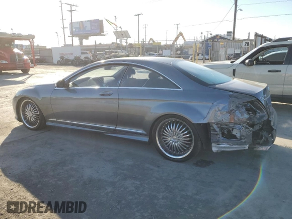 2008 Mercedes-Benz CL-Class V8 with VIN WDDEJ71X78A019051, listed as a Copart auction lot 79254574 with 0 mi miles and Salvage Title. Bid and sale history available at carsss.com. Image 2.