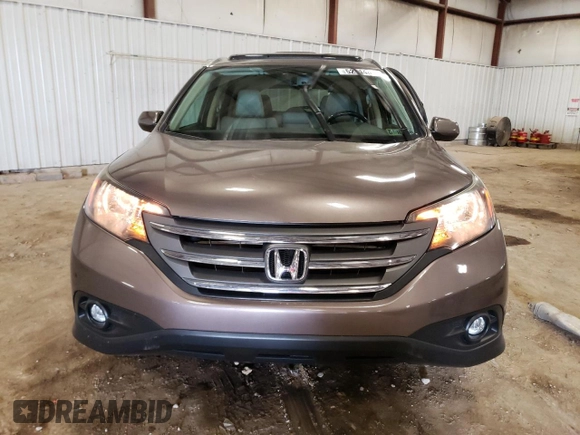 2013 Honda CR-V EX-L with VIN 5J6RM4H70DL067846, listed as a Copart auction lot 52144845 with 112,599 mi miles and Salvage Title. Bid and sale history available at carsss.com. Image 5.