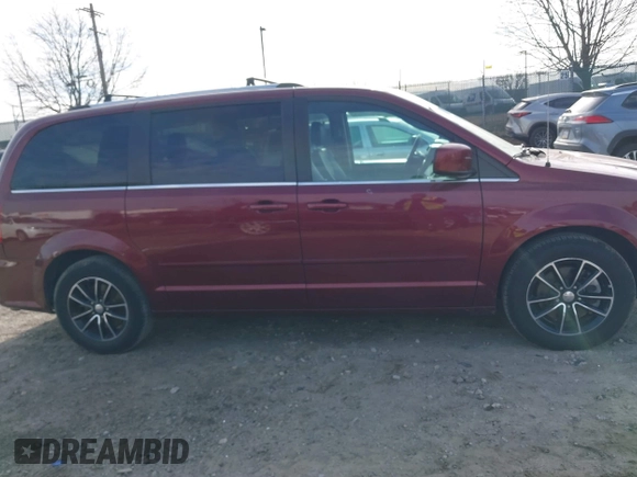 2017 Dodge Grand Caravan SXT with VIN 2C4RDGCGXHR624452, listed as a IAAI auction lot 41624033 with 98,912 mi miles and . Bid and sale history available at DreamBid. Image 13.