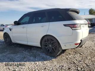 2017 Land Rover Range Rover Sport Autobiography with VIN SALWV2FEXHA176983, listed as a Copart auction lot 88898745 with 124,780 mi miles and Salvage Title. Bid and sale history available at carsss.com. Image 2.