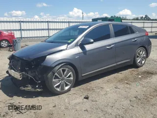 2018 Hyundai Ioniq Limited z VIN KMHC05LC9JU071879, wystawiony jako Copart lot #61957715 z przebiegiem 92 122 mil mil oraz Szkoda całkowita • Salvage title. Historia ofert i sprzedaży dostępna na DreamBid. Obrazek 1.