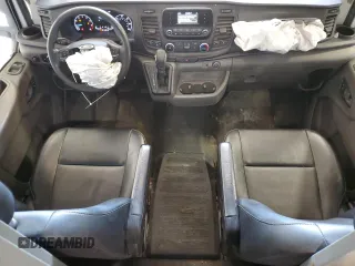 2021 Ford Transit Cargo with VIN 1FTBR1C82MKA10660, listed as a Copart auction lot 48245695 with 63,401 mi miles and Salvage Title. Bid and sale history available at DreamBid. Image 8.