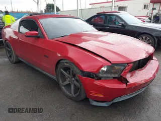 2011 Ford Mustang GT with VIN 1ZVBP8CF8B5131795, listed as a IAAI auction lot 41783322 with 120,406 mi miles. Bid and sale history available at carsss.com. Image 1.