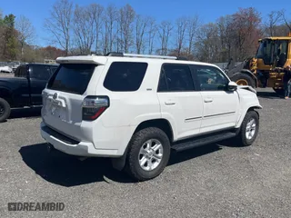 2019 Toyota 4Runner SR5 with VIN JTEBU5JR3K5683305, listed as a Copart auction lot 53866845 with 50,827 mi miles and Salvage Title. Bid and sale history available at carsss.com. Image 4.