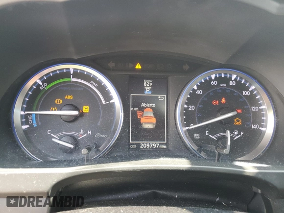 2015 Toyota Highlander Hybrid Limited with VIN 5TDDCRFH8FS009464, listed as a Copart auction lot 68091364 with 209,797 mi miles and Salvage Title. Bid and sale history available at carsss.com. Image 9.