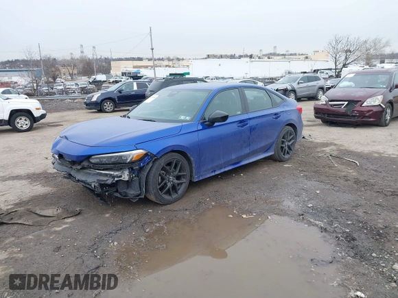 2023 Honda Civic Sport z VIN 2HGFE2F56PH502559, wystawiony jako IAAI lot #41558054 z przebiegiem 48 961 mil mil oraz . Historia ofert i sprzedaży dostępna na DreamBid. Obrazek 2.