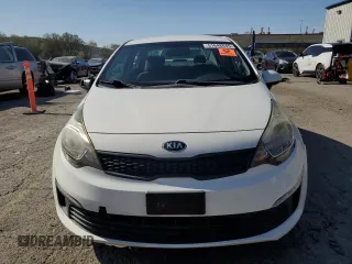 2016 Kia Rio LX with VIN KNADM4A39G6554583, listed as a Copart auction lot 51648045 with Not Provided miles and Salvage Title. Bid and sale history available at DreamBid. Image 5.