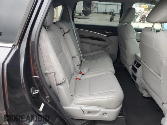 2014 Acura MDX Technology with VIN 5FRYD3H43EB020265, listed as a Copart auction lot 53580405 with 87,116 mi miles and Salvage title. Bid and sale history available at DreamBid. Image 11.