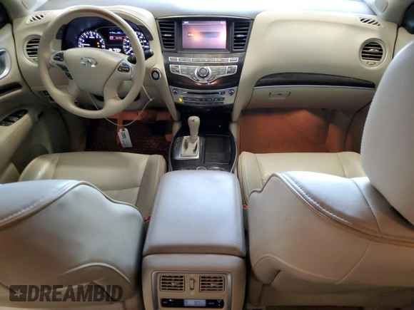 2014 Infiniti QX60 with VIN 5N1AL0MM9EC520157, listed as a Copart auction lot 57418595 with 156,534 mi miles and Clean title. Bid and sale history available at DreamBid. Image 8.