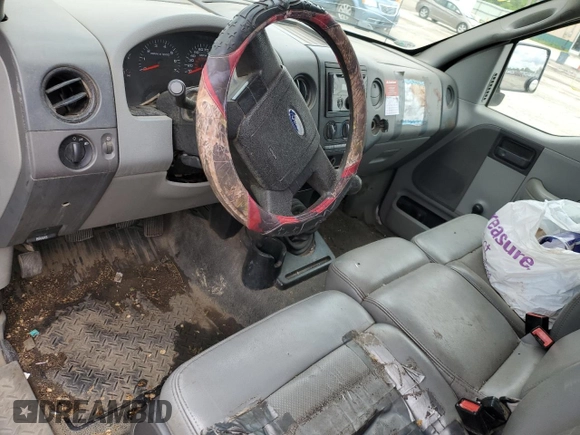 2006 Ford F-150 XL with VIN 1FTRF122X6NA96788, listed as a Copart auction lot 57650565 with Not provided miles and Salvage title. Bid and sale history available at DreamBid. Image 8.