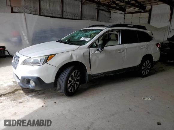 2016 Subaru Outback Limited with VIN 4S4BSENC5G3221195, listed as a Copart auction lot 53760715 with 163,804 mi miles and Salvage title. Bid and sale history available at DreamBid. Image 1.