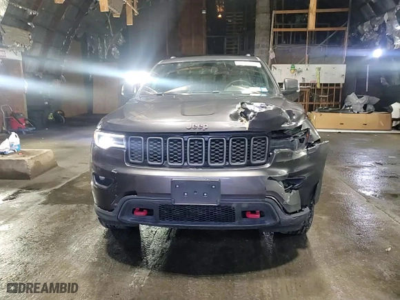 2018 Jeep Grand Cherokee Trailhawk with VIN 1C4RJFLG7JC507560, listed as a Copart auction lot 86556254 with 46,344 mi miles and Salvage Title. Bid and sale history available at carsss.com. Image 11.
