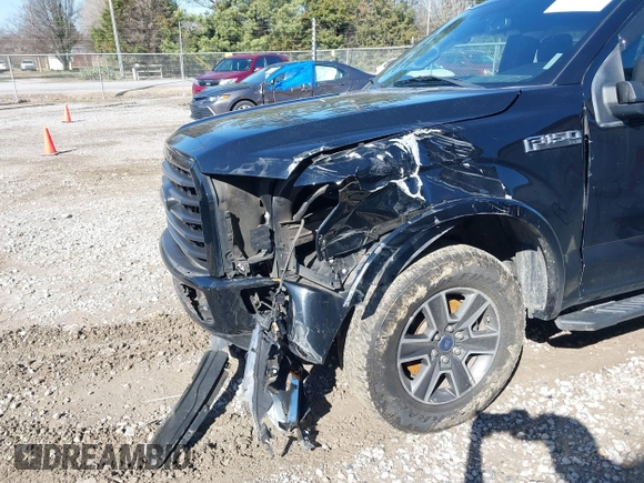 2017 Ford F-150 XL with VIN 1FTEW1CF1HFA70545, listed as a IAAI auction lot 41740423 with 108,245 mi miles and . Bid and sale history available at DreamBid. Image 6.