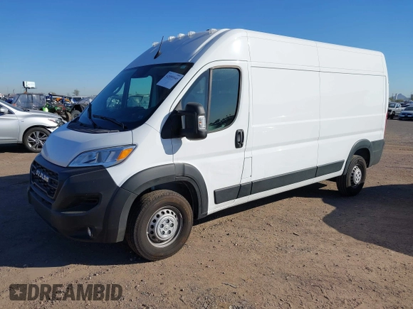 2024 Ram ProMaster Cargo Tradesman with VIN 3C6LRVDG6RE128925, listed as a IAAI auction lot 42099945 with 10,474 mi miles and . Bid and sale history available at DreamBid. Image 17.