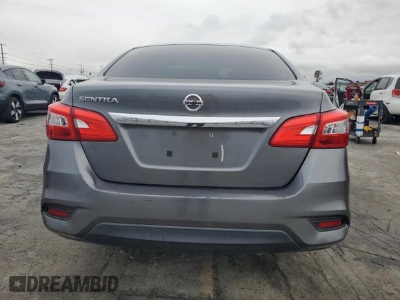 2017 Nissan Sentra S with VIN 3N1AB7AP7HY285402, listed as a Copart auction lot 45197715 with 128,937 mi miles and Salvage title. Bid and sale history available at DreamBid. Image 6.
