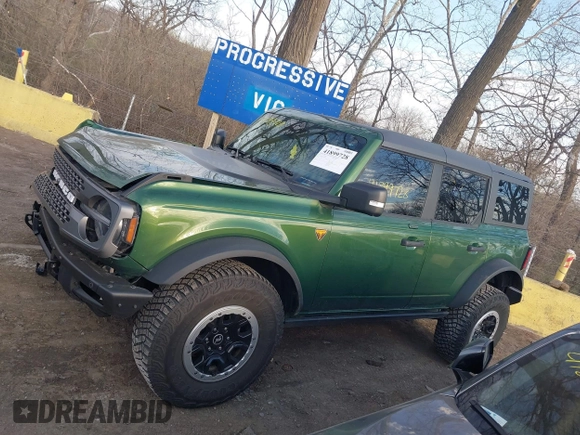 2023 Ford Bronco z VIN 1FMEE5DP2PLA95399, wystawiony jako IAAI lot #41899728 z przebiegiem 16 199 mil mil oraz . Historia ofert i sprzedaży dostępna na DreamBid. Obrazek 15.
