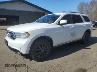 2014 Dodge Durango SXT z VIN 1C4RDJAG4EC484418, wystawiony jako Copart lot #45762165 z przebiegiem 177 847 mil mil oraz Czysty tytuł • Clean title. Historia ofert i sprzedaży dostępna na DreamBid. Obrazek 1.