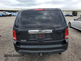 2014 Honda Pilot EX-L with VIN 5FNYF3H73EB015573, listed as a Copart auction lot 54380885 with 197,366 mi miles and Salvage title. Bid and sale history available at DreamBid. Image 6.