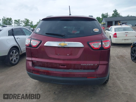 2015 Chevrolet Traverse LT with VIN 1GNKVGKD7FJ122450, listed as a IAAI auction lot 42491203 with 81,164 mi miles and . Bid and sale history available at DreamBid. Image 16.
