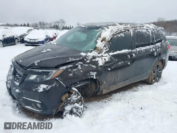 2019 Honda Passport Sport with VIN 5FNYF8H20KB019366, listed as a IAAI auction lot 41155033 with 79,250 mi miles and . Bid and sale history available at DreamBid. Image 17.
