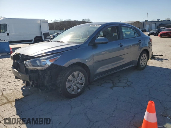 2019 Kia Rio S with VIN 3KPA24AB6KE216340, listed as a Copart auction lot 49982925 with 34,153 mi miles and Salvage Title. Bid and sale history available at carsss.com. Image 1.