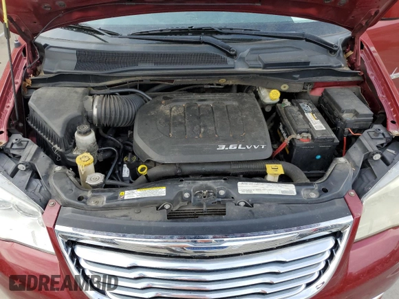 2011 Chrysler Town & Country Touring with VIN 2A4RR5DG7BR665272, listed as a Copart auction lot 53699655 with 189,364 mi miles and Salvage Title. Bid and sale history available at DreamBid. Image 12.