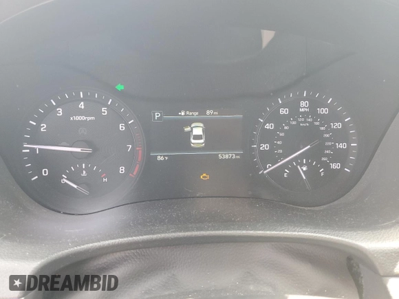 2018 Genesis G80 3.8L with VIN KMHGN4JEXJU244102, listed as a Copart auction lot 58548255 with 53,873 mi miles and Salvage title. Bid and sale history available at DreamBid. Image 9.
