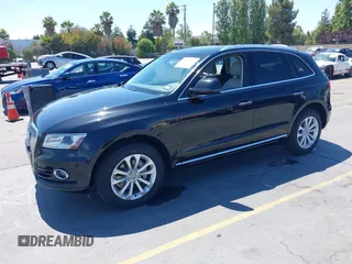 2015 Audi Q5 Premium Plus with VIN WA1LFAFPXFA093368, listed as a IAAI auction lot 42862170 with 160,810 mi miles and . Bid and sale history available at DreamBid. Image 2.
