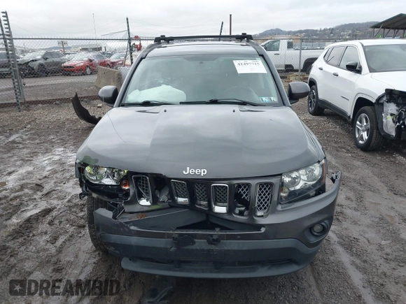 2017 Jeep Compass High Altitude with VIN 1C4NJDEB6HD191190, listed as a IAAI auction lot 41497715 with 73,196 mi miles and . Bid and sale history available at DreamBid. Image 13.