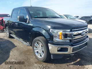 2018 Ford F-150 XL with VIN 1FTEW1E59JFB63307, listed as a IAAI auction lot 41652067 with 174,097 mi miles. Bid and sale history available at carsss.com. Image 1.