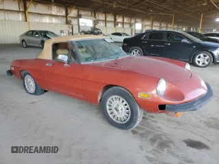 1980 Alfa Romeo Spider z VIN AR115410010807, wystawiony jako Copart lot #83566094 z przebiegiem 53 510 mil mil oraz Czysty tytuł • Clean title. Historia ofert i sprzedaży dostępna na DreamBid. Obrazek 4.