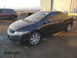 2010 Honda Civic Cpe LX with VIN 2HGFG1B65AH536972, listed as a Copart auction lot 88533045 with 181,374 mi miles and Salvage Title. Bid and sale history available at carsss.com. Image 1.