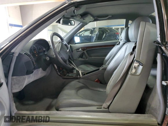 1997 Mercedes-Benz SL 500 with VIN WDBFA67F6VF139492, listed as a Copart auction lot 49127025 with 83,714 mi miles and Clean title. Bid and sale history available at DreamBid. Image 7.