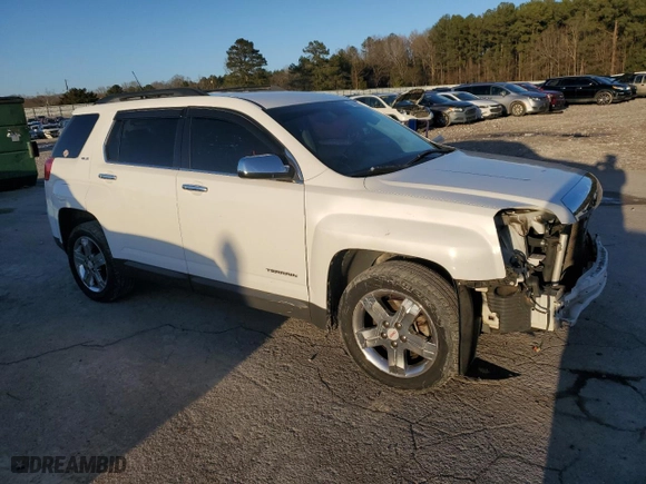2012 GMC Terrain SLE-2 with VIN 2GKFLSE52C6187968, listed as a Copart auction lot 43454345 with 157,182 mi miles and Salvage Title. Bid and sale history available at carsss.com. Image 4.