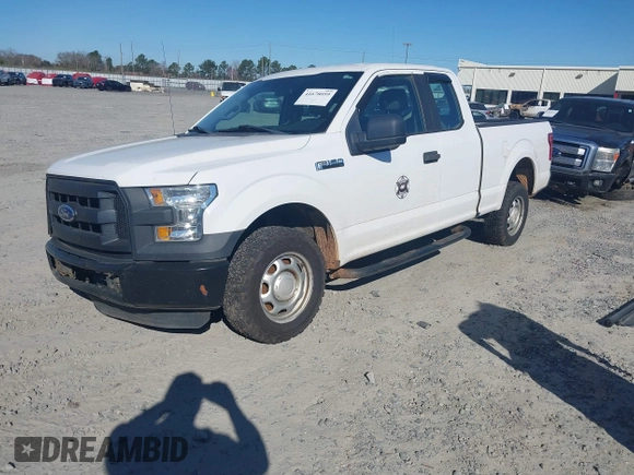 2015 Ford F-150 XL with VIN 1FTEX1C86FFB98582, listed as a IAAI auction lot 41678059 with 76,424 mi miles. Bid and sale history available at carsss.com. Image 17.
