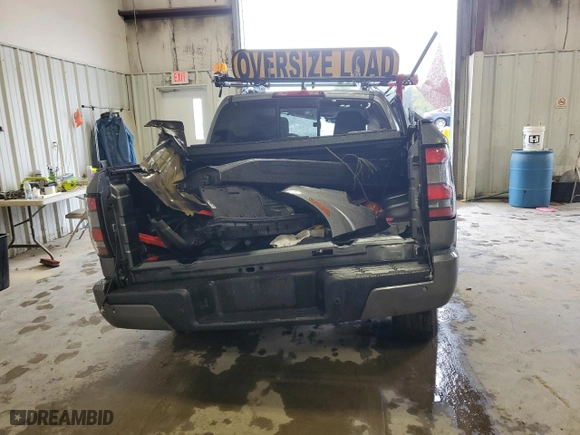 2022 Nissan Frontier SV with VIN 1N6ED1EK2NN630877, listed as a Copart auction lot 78696244 with 0 mi miles and Salvage Title. Bid and sale history available at carsss.com. Image 6.