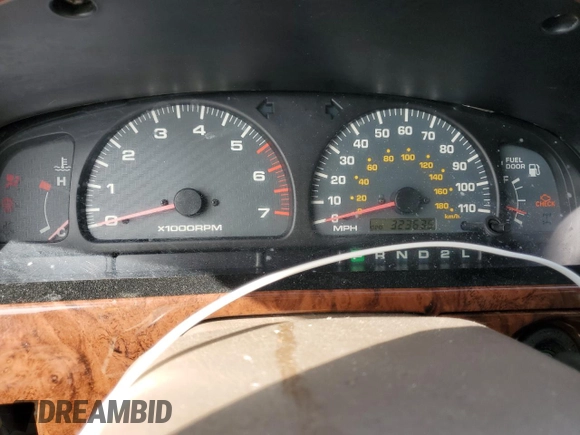1999 Toyota 4Runner Limited with VIN JT3GN87R5X0115971, listed as a Copart auction lot 50742105 with 323,635 mi miles and Salvage Title. Bid and sale history available at DreamBid. Image 9.