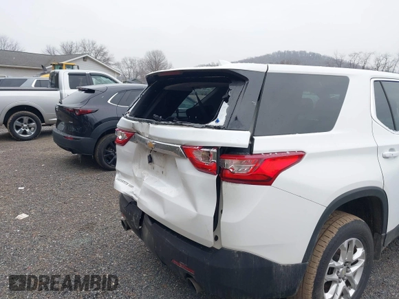 2020 Chevrolet Traverse LS with VIN 1GNEVFKW5LJ182313, listed as a IAAI auction lot 41557541 with 103,225 mi miles. Bid and sale history available at carsss.com. Image 18.