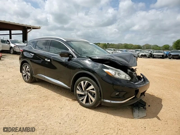 2017 Nissan Murano Platinum with VIN 5N1AZ2MG3HN125209, listed as a Copart auction lot 51776745 with 56,825 mi miles and Salvage Title. Bid and sale history available at carsss.com. Image 14.