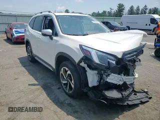 2023 Subaru Forester Touring z VIN JF2SKARC5PH522318, wystawiony jako Copart lot #63442695 z przebiegiem 12 038 mil mil oraz Szkoda całkowita • Salvage title. Historia ofert i sprzedaży dostępna na DreamBid. Obrazek 14.
