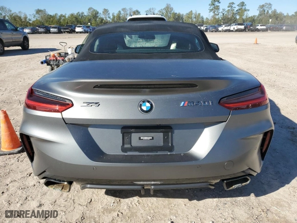 2020 BMW Z4 sDriveM40i with VIN WBAHF9C04LWW40647, listed as a Copart auction lot 80900534 with 0 mi miles and Salvage Title. Bid and sale history available at carsss.com. Image 10.