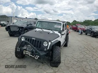 2015 Jeep Wrangler Unlimited Sport с VIN 1C4BJWDG3FL570131, выставлен на аукционе Copart как лот 64418415 с пробегом 112 362 миль миль и Списание • Salvage title. История ставок и продаж доступна на DreamBid. Изображение 14.