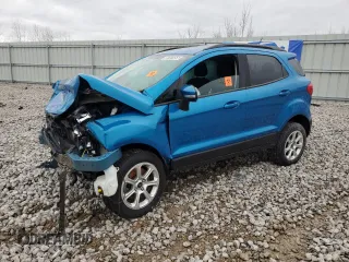 2020 Ford EcoSport SE z VIN MAJ6S3GL1LC339591, wystawiony jako Copart lot #49141055 z przebiegiem 333 333 mil mil oraz Tytuł czysty. Historia ofert i sprzedaży dostępna na DreamBid. Obrazek 1.