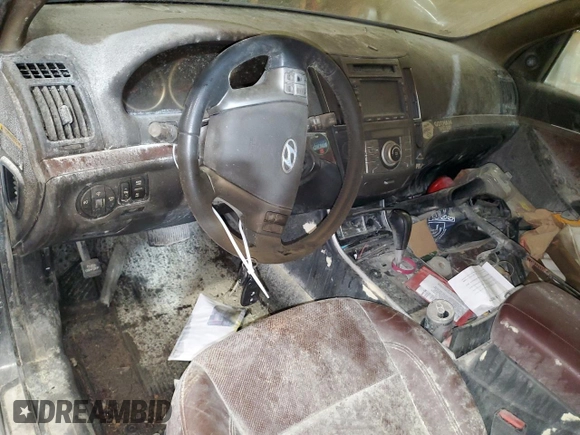 2008 Hyundai Veracruz GLS with VIN KM8NU73CX8U067309, listed as a Copart auction lot 56525995 with Not provided miles and Salvage title. Bid and sale history available at DreamBid. Image 8.