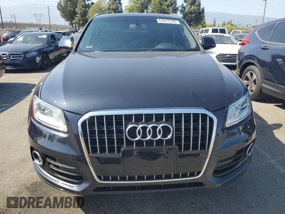 2015 Audi Q5 Premium Plus with VIN WA1LFAFP7FA109705, listed as a Copart auction lot 61877535 with 77,939 mi miles and Salvage title. Bid and sale history available at DreamBid. Image 5.