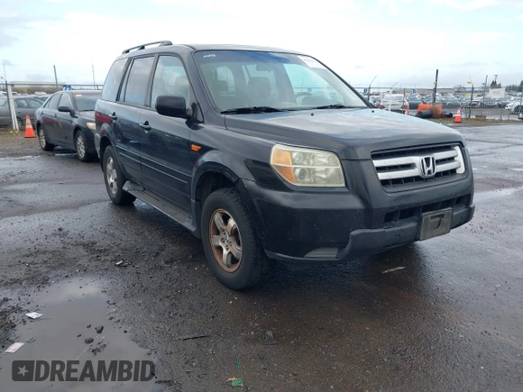 2006 Honda Pilot EX-L with VIN 2HKYF18726H552054, listed as a IAAI auction lot 41822652 with 153,822 mi miles and . Bid and sale history available at DreamBid. Image 1.